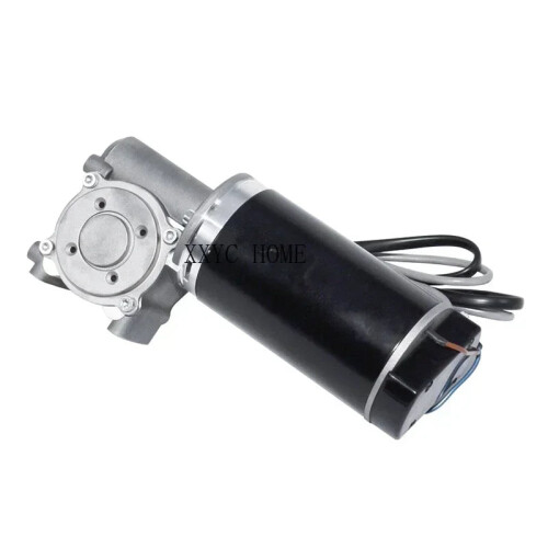 High Torque Worm Gear Motor with Intelligent Encoder for Automatic Hotel Doors - 60W/100W, DC 24V, 220-250 RPM