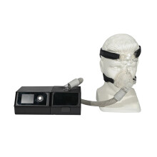 Whisper-Quiet Auto-Adjusting CPAP/APAP Device with Mask for Sleep Apnea, Snoring, COPD & Emphysema Relief