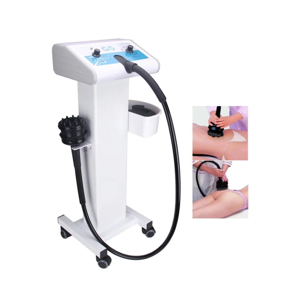 High-Frequency G5 Vibrating Massage Machine with Trolley Stand - Body Shaping, Anti-Cellulite, and Fat Burning Device