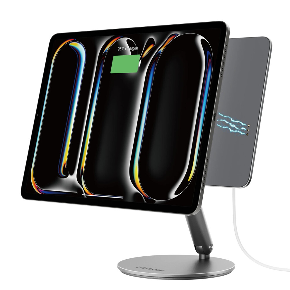 Lululook 360Ã Rotating Foldable Magnetic Wireless Charging Stand For Ipad Pro & Air (11 & 12.9) 313028131176