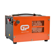 High-Pressure PCP Air Compressor 4500 PSI/300 Bar with Water & Oil Separator, 220V & 12V Power Adapter for Diving & Pneumatic Applications
