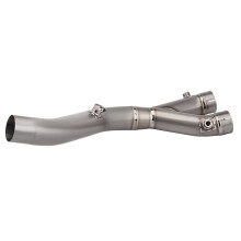 High-Performance Slip-On Exhaust System for Yamaha YZF R1/R1M & MT10 (2015-2022) - Modified Muffler with Middle Pipe Connector