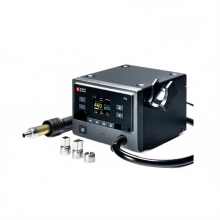 Qianli YCS Intelligent Hot Air Gun R1 with Curve Mode - Fast & Precise Temperature Control, LCD Display, 1000W, Dual Voltage (220V/110V) for Solderin