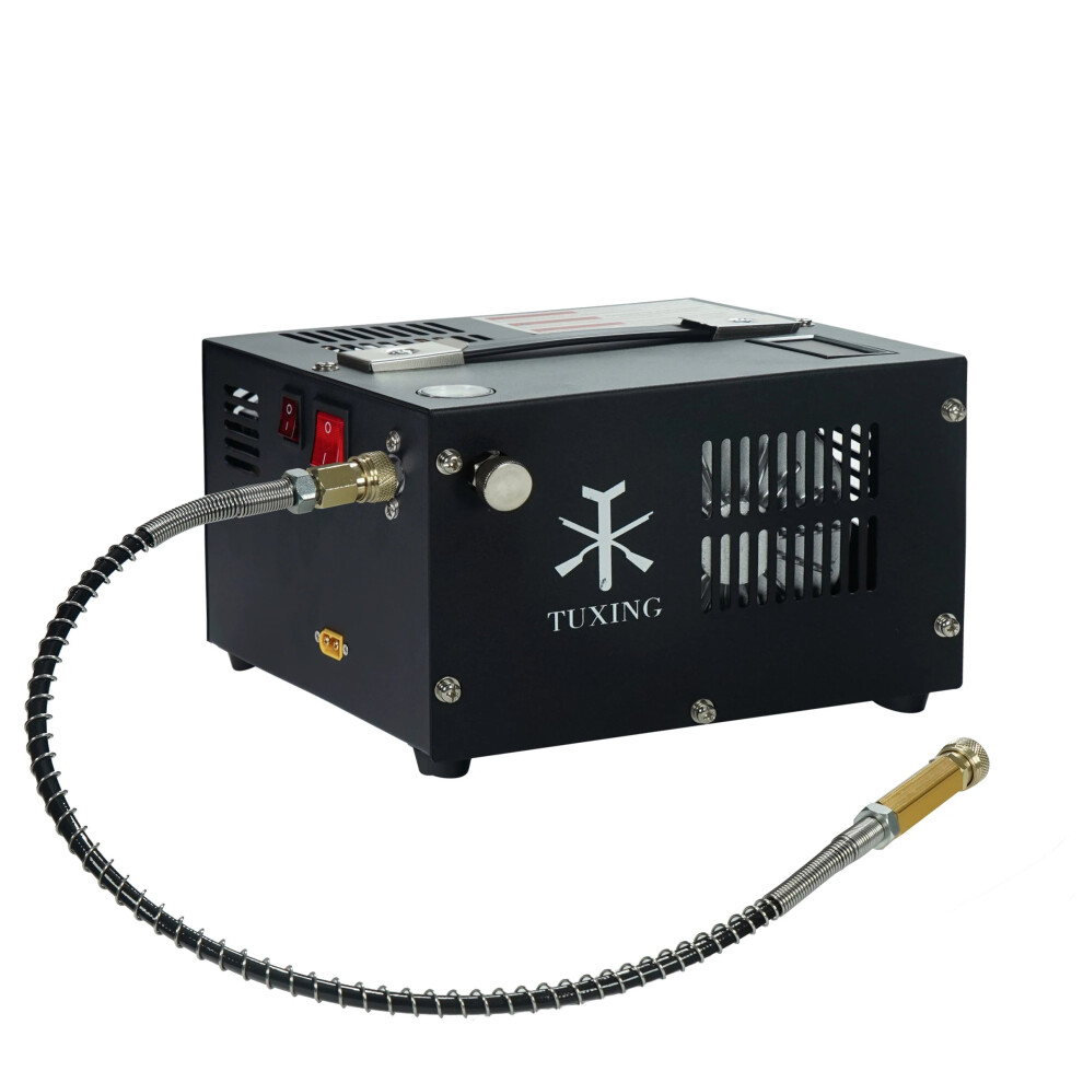 High-Pressure Tuxing 4500 Psi Pcp Air Compressor - Portable 12V Car Power With Transformer For Pcp Rifles And Diving (Txes061) 7445001112179