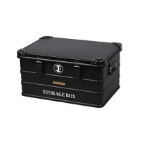 Portable Folding Storage Box for Camping & Car Equipment - Versatile Organizer for Makeup, Food & Supplies