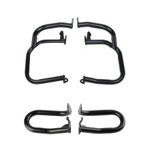 Honda Goldwing 1800 GL1800 (2001-2017) Black Engine Guard Crash Bar - Front & Rear Protection