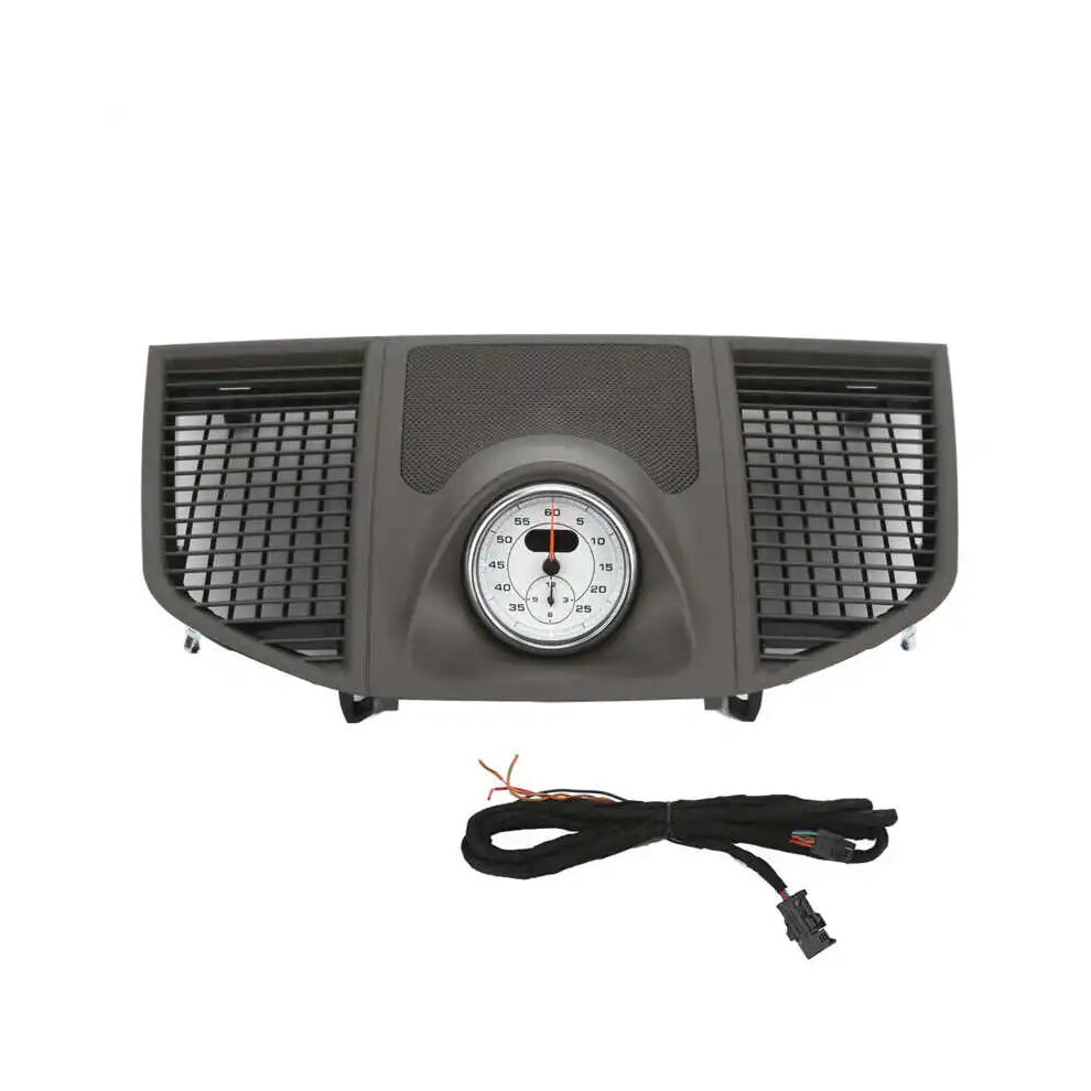 Porsche Macan 2014-2020 Upper Center Dashboard Cover With Dash Clock Replacement - Part 95B858189coa6 744110308907