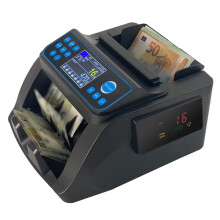 EuroMix 6000E Money Counter & Fake Bill Detector - High-Speed Banknote Counting Machine