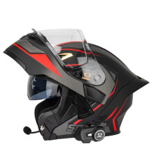 Soman SM955S Motorcycle Helmet with Dual Lens, S2 Intercom Bluetooth, DOT Certified for All-Season Riding