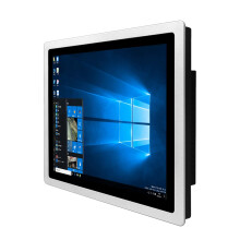 12-Inch Industrial All-in-One Panel PC with Capacitive Touchscreen, Built-in WiFi, Windows 10 Pro, 1024x768 Resolution