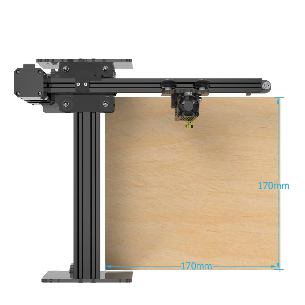 Neje 3 40W Desktop Laser Engraving Machine With Wireless App Control - Cnc Router, Engraver, And Cutter With 5.5W And 7.5W Output Options 7445001647633