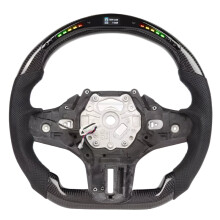 Premium Carbon Fiber Steering Wheel for BMW Models: G30, G20, G01, G02, G05, G06, G07, M4, M5, F90, M8, X3M, X4M, X5M, X6M, F40, F44, F97, F98, F95,