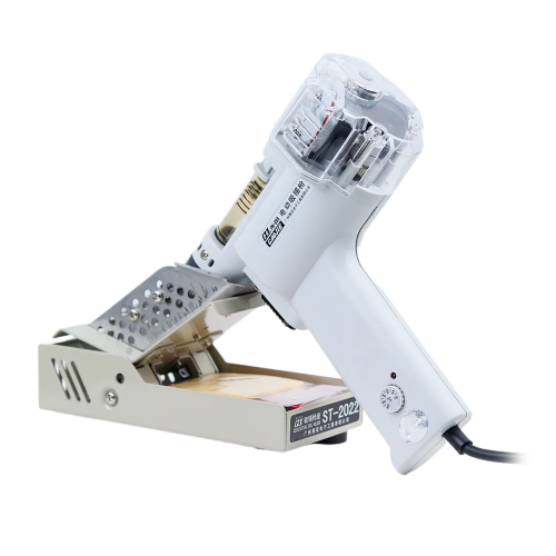 998P Electric Tin Suction Pump - Powerful Double Air Pump for Efficient Tin Removal