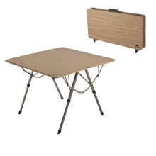 Naturehike Portable Folding Aluminum Table - Adjustable Height, Lightweight Outdoor Camping & Picnic Mahjong Desk