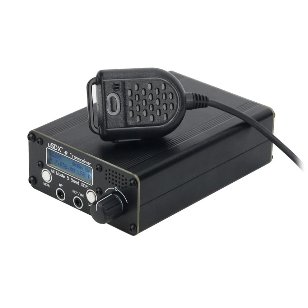 Compact 8-Band Usdx Hf Transceiver: 3W-5W All-Mode Sdr Qrp Ssb/Cw, 3.5Mhz-30Mhz With Microphone & 4000Mah Battery 726084188143