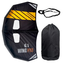 Inflatable Wing Foil with Independent Air Bag & Carbon Fiber Handle - Wingfoil Hydrofoil Surf Accessory (4.1m - 5.0m - 6.1m)