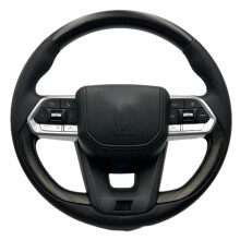 Toyota Landluze LC300 Black Peach Grain Steering Wheel & Disc Assembly