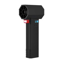 Handheld Turbofan Blower with LED Lighting - 1600g Thrust for Computer Keyboard Drying, Car Wash, Home, and Snow Removal