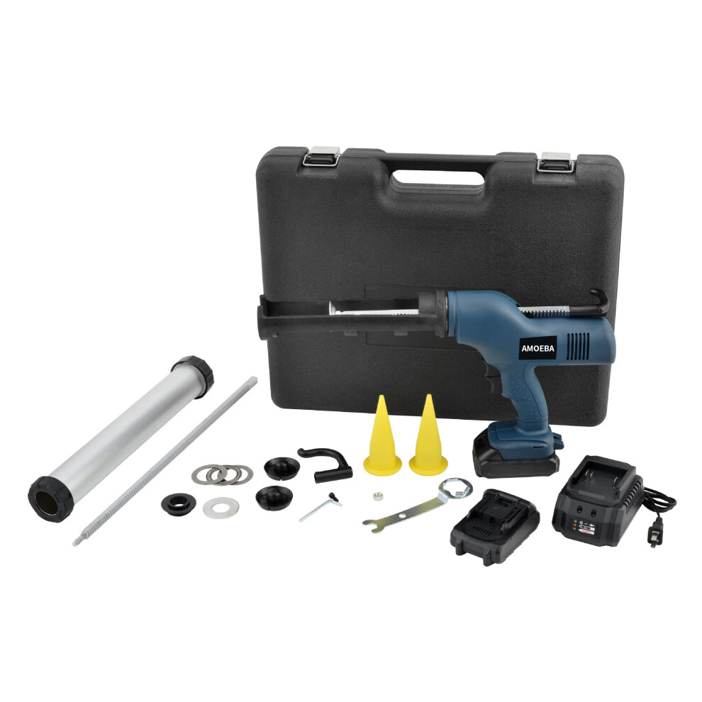 21V Cordless Electric Seam Glue Gun With 18V Battery - Double Component Caulking And Sealant Tool 705353323911