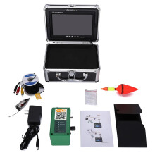 Wireless Underwater Fishing Camera & Fish Finder with 7-Inch Monitor - Compatible with iOS & Android, 15/30/50m Cable, 1000TVL for Winter Ice Fishing