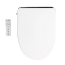 Universal Heated Toilet Lid with Instant Hot Feature and Personalized Body Cleaner