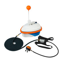 Dual-Person Tuxing Scuba Diving Snorkel with Mobile Ventilator - Supports Depths Up to 15m for 7-10 Hours