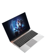 Sleek 15.6 Portable Laptop with Intel N3700, 16GB RAM, 2TB Storage, Narrow Bezel, Windows 11 & Office Suite
