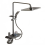 Smart Digital Display Rainfall Shower System with Thermostatic Control and Piano Key Faucet 1