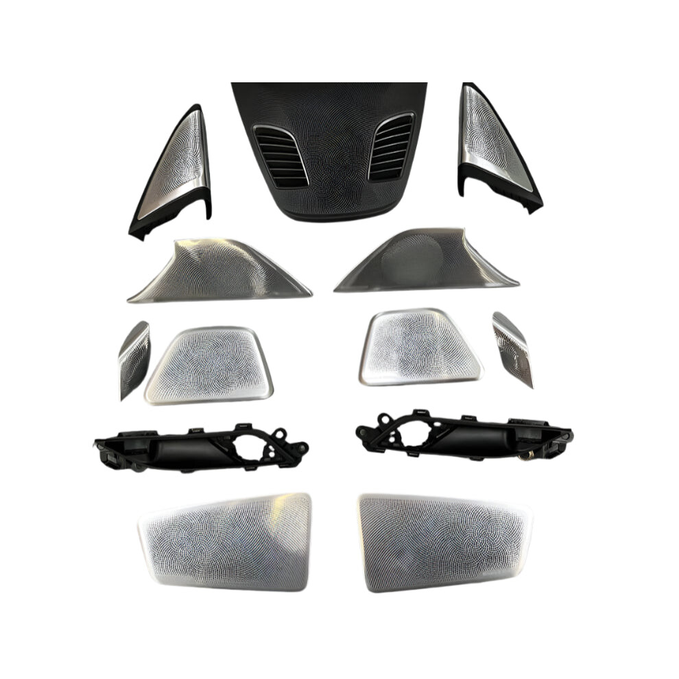 Bmw G30 5 Series Audio Upgrade Kit: Midrange Tweeter Hifi Stereo With Led Illuminated Speaker Covers - 11 Color Options 705353958830