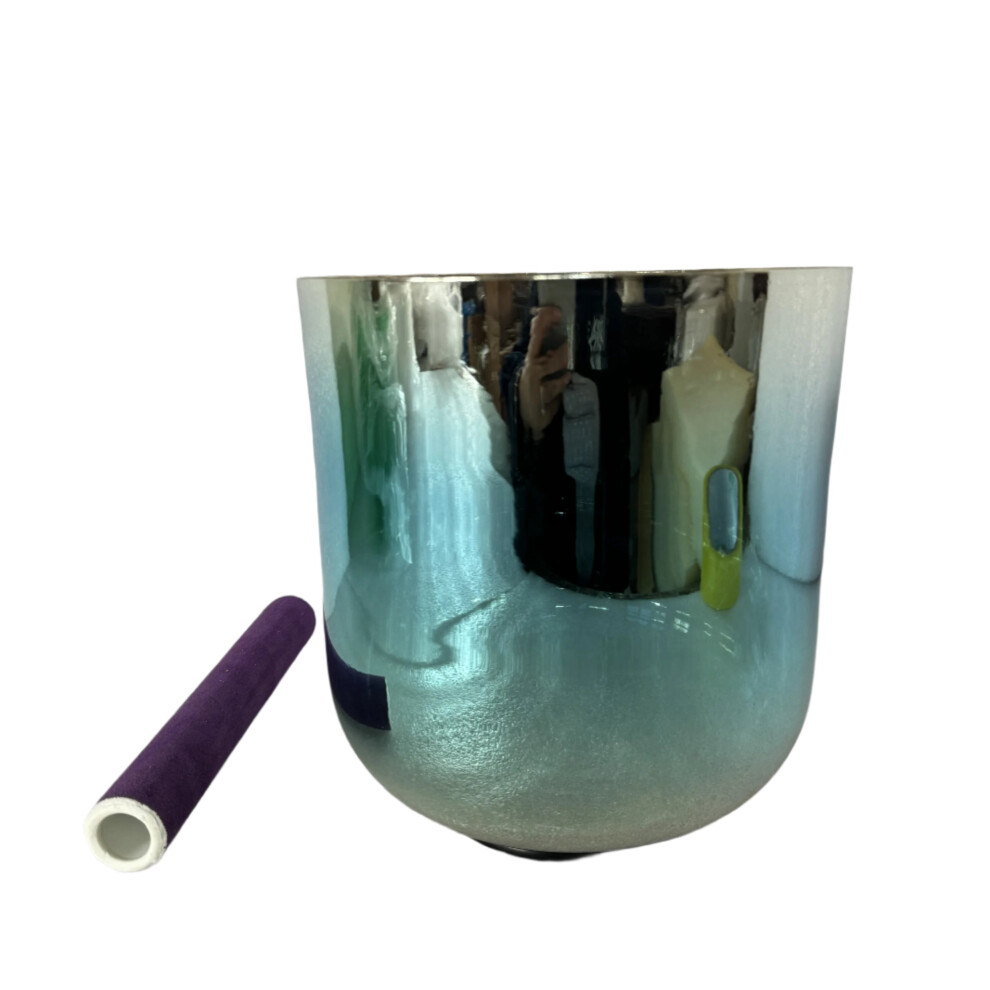 3rd Octave Mixed Color Crystal Singing Bowl - 432Hz A Note for Third Eye Sound Healing