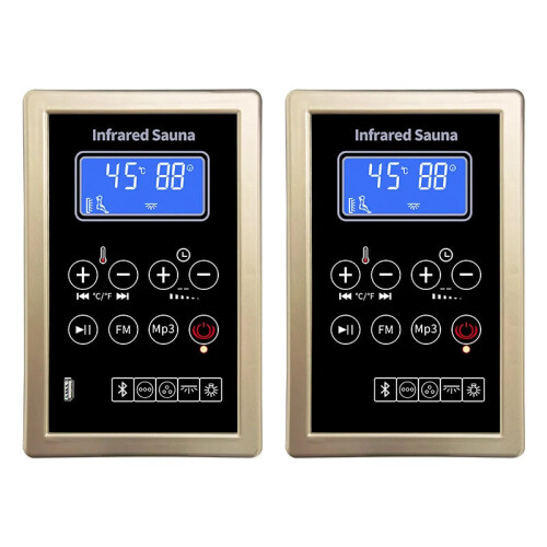 Advanced Infrared Sauna Control Panel with Touchscreen Interface