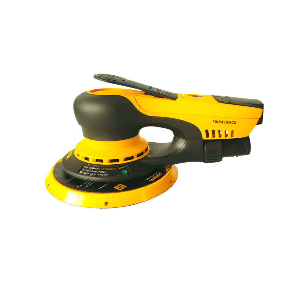 Mirka 350W Electric 6 Dry Grinder - 150Mm Round Eccentric Sander With 5Mm/2.5Mm Car Putty Abrasive Sanding Tool 7445014779758