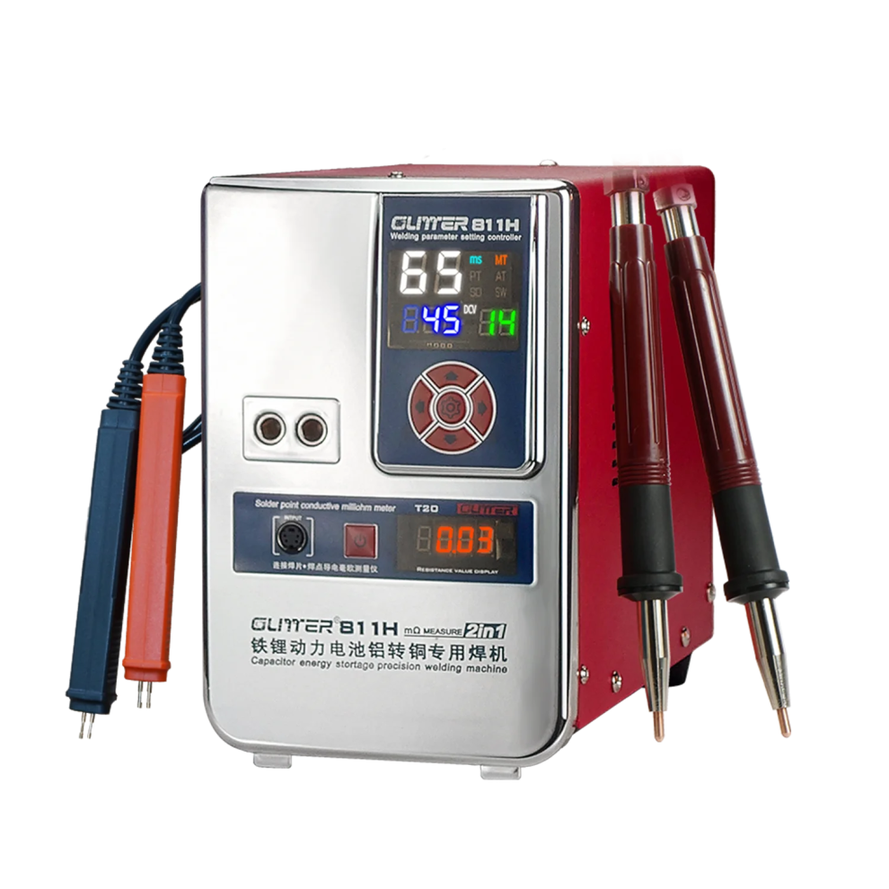 High-Power 811H Battery Spot Welder - 42Kw, 7000A Capacitor Energy Storage Pulse Welder For Iron & Lithium Power Batteries 313020377381