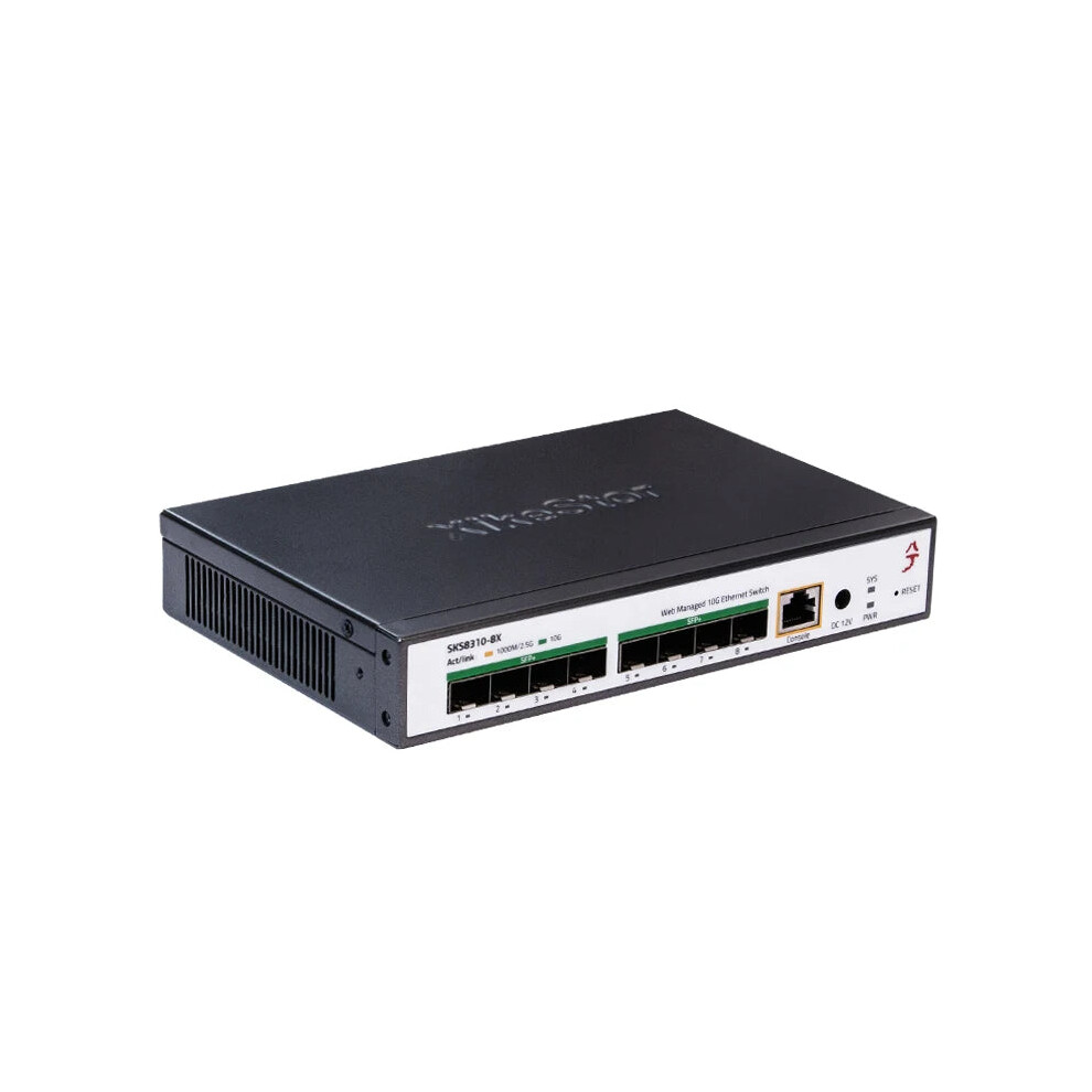 Xikestor 8-Port 10G Sfp L3 Managed Switch With Dhcp, Vlan, Port Aggregation, And Routing Functions 7445019397391