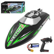Volantex Vector S797-4 45cm Brushless RTR High-Speed RC Boat with Self-Righting and Reverse Function for Kids and Adults