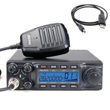 Anytone AT-6666PRO CB Radio - 28.000-29.700MHz, 40 Channel, CTCSS/DCS, Mobile Transceiver, AM/FM/SSB, 10 Meter Radio