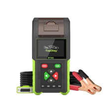 TopDiag BT500 Car Battery Tester - 12V/24V Auto Battery Analyzer, 20-2000CCA Detection for 2024 Models
