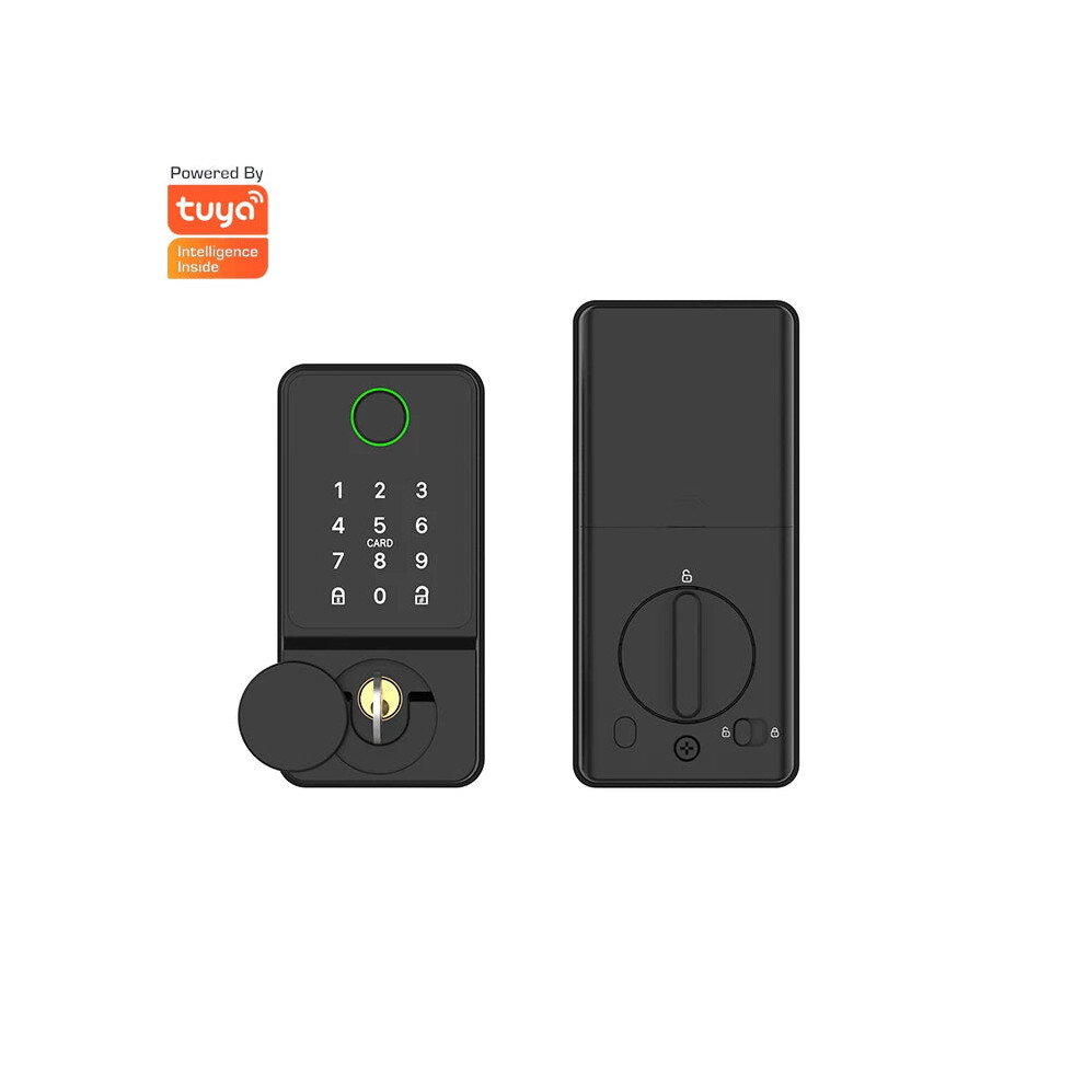 Advanced Biometric Smart Door Lock With Fingerprint & Electronic Password Security 313103946947