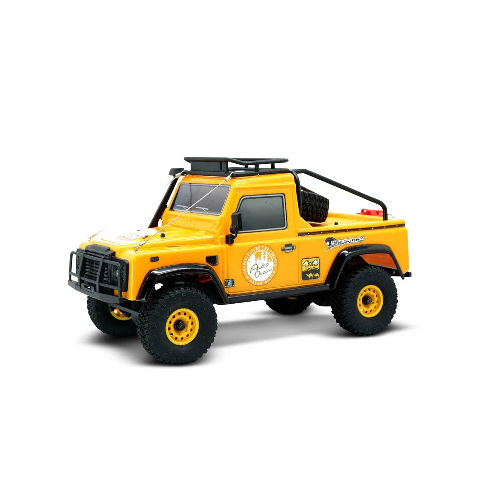 Rgt Gladiator 1:16 4Wd Rc Rock Crawler - All-Terrain Off-Road Pickup Model For Kids 705353693588
