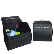 10-Pack Collapsible Leather Car Storage Boxes for Chery Omoda C5 2022-2023 Accessories