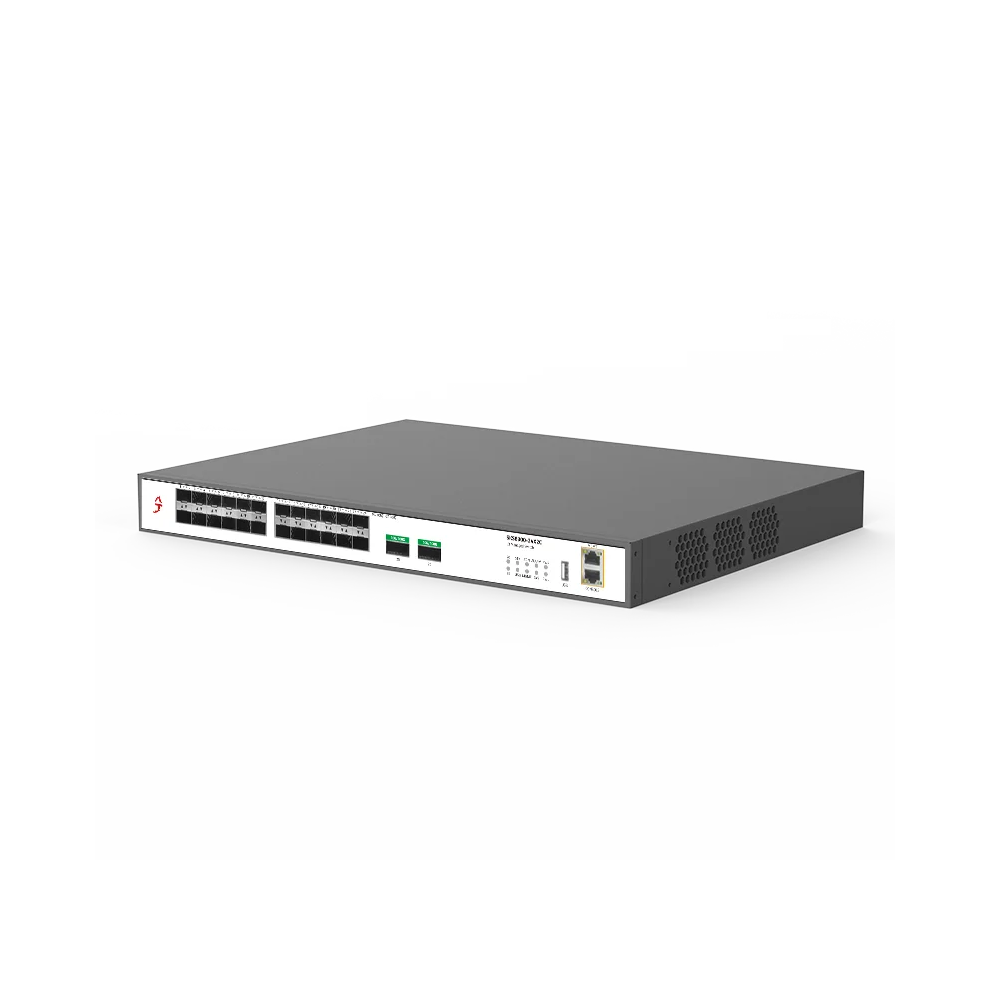Xikestor L3 Managed 24-Port 10G Sfp + 2-Port 100G Qsfp Ethernet Switch With Vlan, Web & Cli Management 7445049121164
