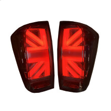 Taishuai LED Smoke Tail Lights for Nissan Navara NP300 (2015, 2018, 2021) - Custom Rear Lamp Accessories