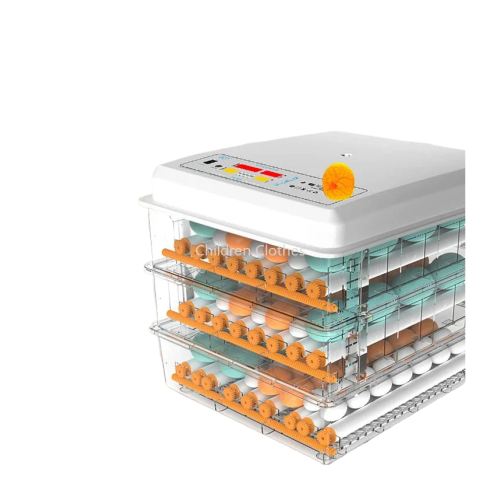 Smart Control 120-Egg Fully Automatic Incubator for Chickens, Geese, and Poultry with Turner and Brooder