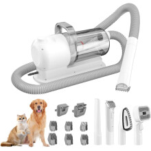 Ultimate Pet Grooming Vacuum Kit: 2.3L Capacity, Dog Hair Dust Cup & Brush for Efficient Pet Hair Removal