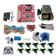 Ultimate 50-in-1 Multi-Game Arcade Kit with Coin Operation Features & LED Enhancements