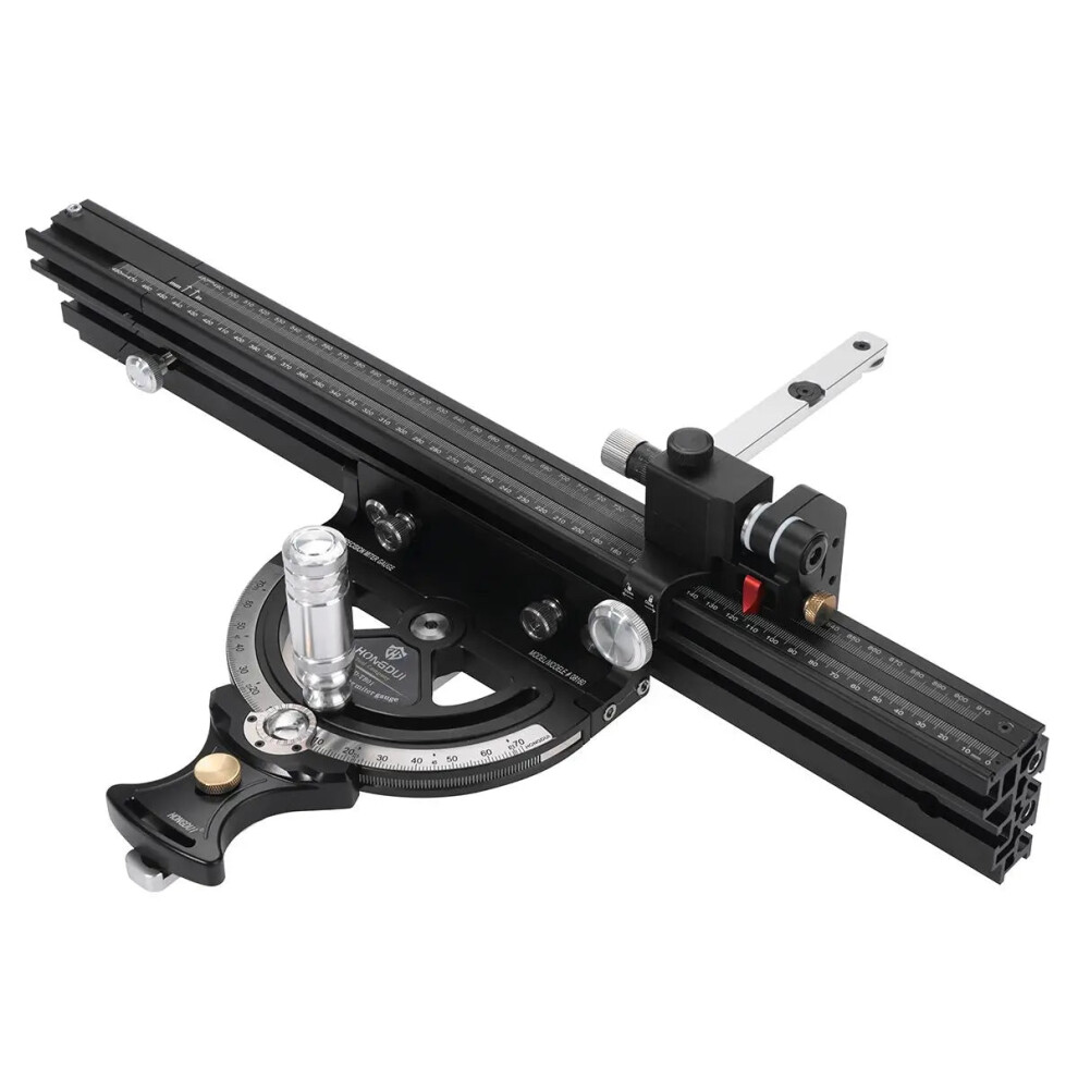 Precision 850Mm Extended Fence & 0-70Ã Miter Gauge For Woodworking Table & Router Saw 313053068034