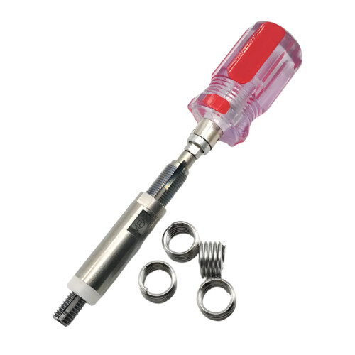 Tangless Thread Insert Disassembly & Installation Tool - M2 to M16 CoilThread UNC Repair Kit (G011)