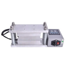 High-Capacity Dual Heating Hydraulic Press - 20 Tons, 7.5 x 15cm