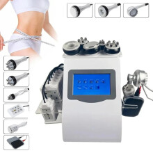 9-in-1 RF Lipolaser Fat Cavitation Body Slimming Machine - Professional Face & Body Sculpting Device