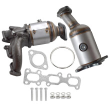 High-Performance Front & Rear Catalytic Converter for 2011-2014 Ford Edge & MKX (3.5L & 3.7L)